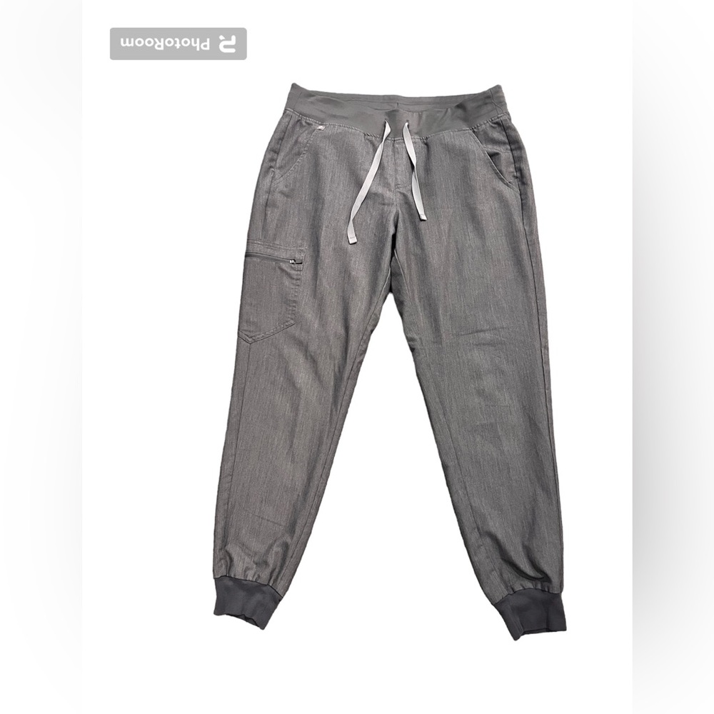 Figs Gray Track Pants
